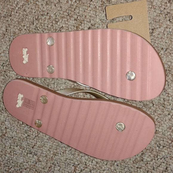 Coach flip flops size 7 - Picture 4 of 5